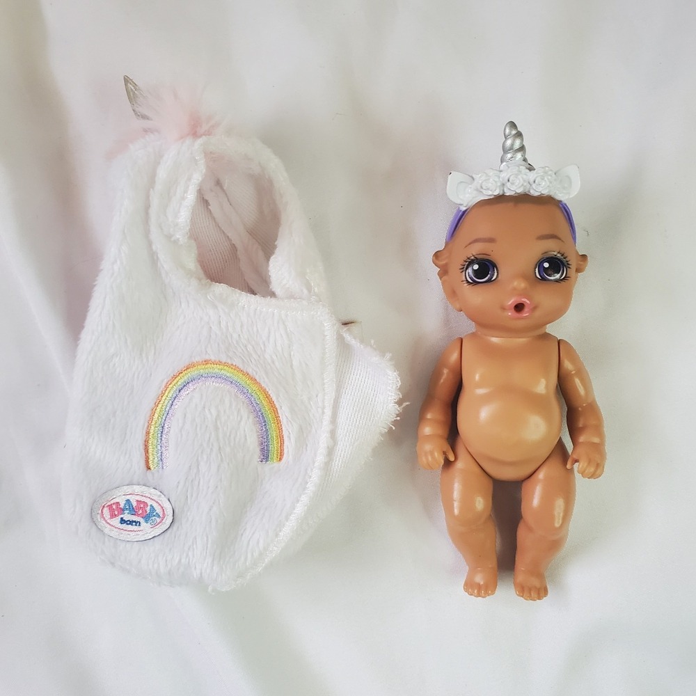 Zapf Creation Baby Born Surprise Mini Baby Unicorn Doll